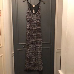 Brand New!! Black and white tribal print sundress